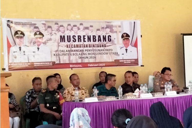 Musrenbang Kecamatan Bintauna