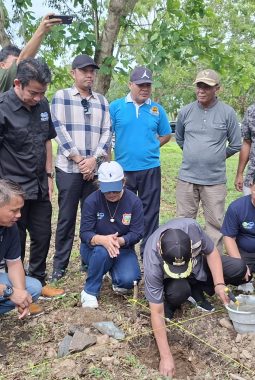 Batu Pertama Rumah Produksi Nilam Diletakkan, Gorontalo Bidik Pasar Ekspor Atsiri Dunia