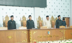 DPRD Boltara Sahkan Ranperda Pertanggungjawaban APBD 2025, Frangky Chendra Pimpin Paripurna