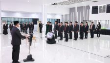 Foto: Menteri ATR/Kepala BPN, Nusron Wahid, melantik dan mengambil sumpah jabatan 130 pejabat di lingkungan Kementerian ATR/BPN, Jakarta, Kamis (4/6/2026). (Foto: Kementerian ATR/BPN).