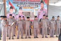 FOTO: Pengurus Radio Antar Penduduk Indonesia (RAPI) Wilayah 05 Kota Prabumulih periode 2026 - 2030 resmi dilantik dan dikukuhkan di Gedung Serba Guna Perumnas Sukajadi, Kecamatan Prabumulih Timur, Kota Prabumulih, Sumatera Selatan, Sabtu (26/9/2026). (Dok. Internal/Andre Hariyanto)